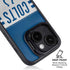 NFL Indianapolis Colts White Striped iPhone 15 Plus Kickstand Case