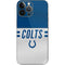 NFL Indianapolis Colts White Striped iPhone 15 Pro Max Skin