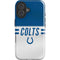 NFL Indianapolis Colts White Striped iPhone 16 Impact Case