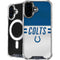 NFL Indianapolis Colts White Striped iPhone 16 Plus MagSafe Case