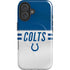 NFL Indianapolis Colts White Striped iPhone 16 Plus Magsafe Impact Case