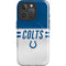 NFL Indianapolis Colts White Striped iPhone 16 Pro Magsafe Impact Case