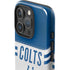 NFL Indianapolis Colts White Striped iPhone 16 Pro Max Impact Case