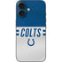 NFL Indianapolis Colts White Striped iPhone 16 Skin