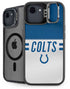 NFL Indianapolis Colts White Striped iPhone 16e Kickstand Case
