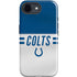 NFL Indianapolis Colts White Striped iPhone 16e Impact Case