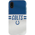 NFL Indianapolis Colts White Striped iPhone XR Pro Case
