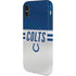 NFL Indianapolis Colts White Striped iPhone XS Pro Case