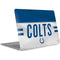 NFL Indianapolis Colts White Striped Apple MacBook Air Skin