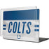 NFL Indianapolis Colts White Striped MacBook Cases