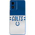 NFL Indianapolis Colts White Striped Moto G Play 4G (2024) Skin