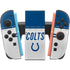 NFL Indianapolis Colts White Striped Nintendo Switch 2 (2025) Joy-Con Controller Skin