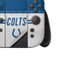 NFL Indianapolis Colts White Striped Nintendo Switch 2 (2025) Joy-Con Controller Skin