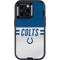 NFL Indianapolis Colts White Striped Otterbox Defender iPhone Skin