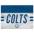 NFL Indianapolis Colts White Striped Surface Laptop 3 13.5in Skin