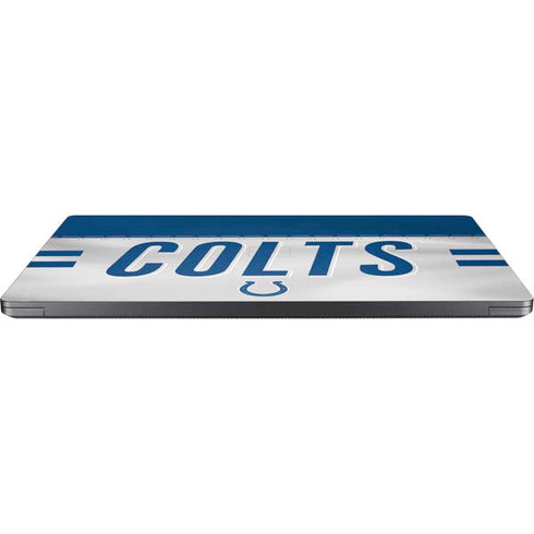 NFL Indianapolis Colts White Striped Surface Laptop 7 15in Skin