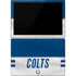 NFL Indianapolis Colts White Striped Surface Pro 7 Skin