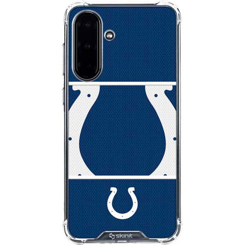 NFL Indianapolis Colts Zone Block Galaxy A36 5G Clear Case