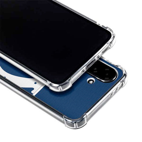 NFL Indianapolis Colts Zone Block Galaxy A36 5G Clear Case