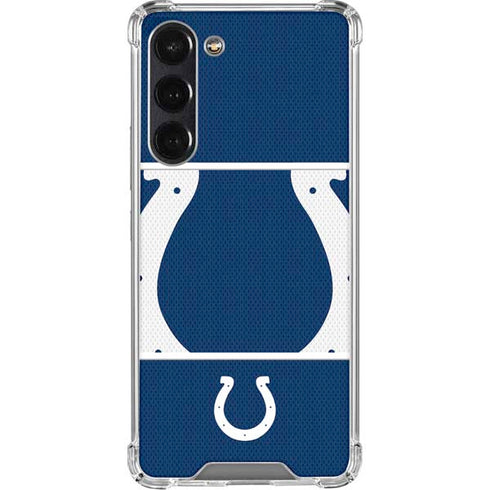 NFL Indianapolis Colts Zone Block Galaxy S24 FE Clear Case