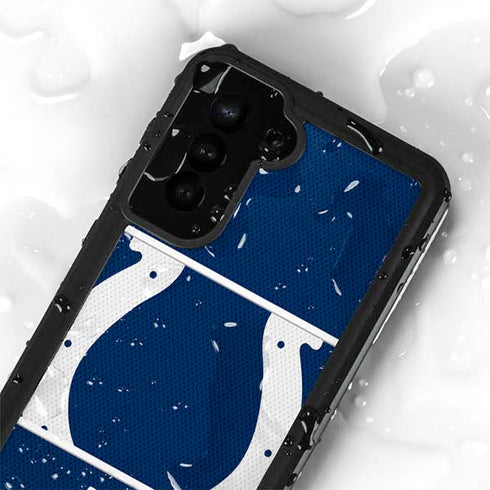 NFL Indianapolis Colts Zone Block Galaxy S24 Plus Waterproof Case