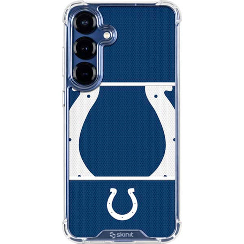 NFL Indianapolis Colts Zone Block Galaxy S25 Clear Case