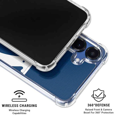 NFL Indianapolis Colts Zone Block Galaxy S25 Plus Clear Case