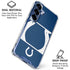NFL Indianapolis Colts Zone Block Galaxy S25 Plus Clear Case