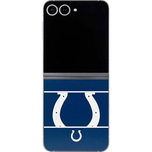 NFL Indianapolis Colts Zone Block Galaxy Z Flip6 Skin