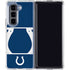 NFL Indianapolis Colts Zone Block Galaxy Z Fold5 5G Clear Case