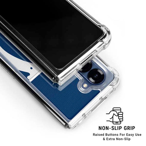 NFL Indianapolis Colts Zone Block Galaxy Z Fold6 Clear Case