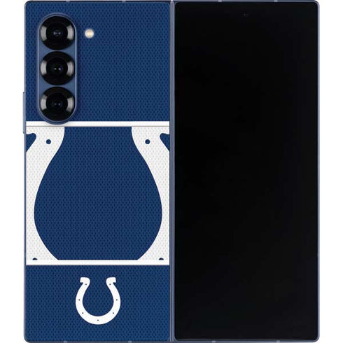 NFL Indianapolis Colts Zone Block Galaxy Z Fold6 Skin