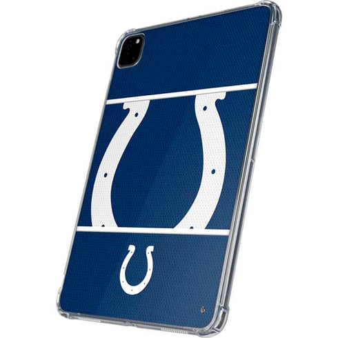 NFL Indianapolis Colts Zone Block iPad Pro 11in (2024) Clear Case