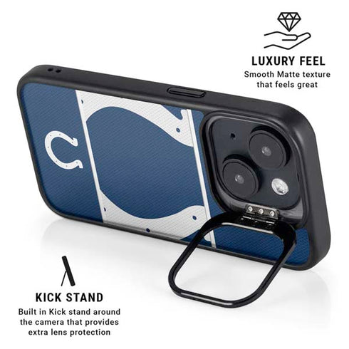 NFL Indianapolis Colts Zone Block iPhone 14 Plus Kickstand Case
