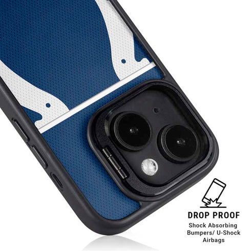 NFL Indianapolis Colts Zone Block iPhone 14 Plus Kickstand Case