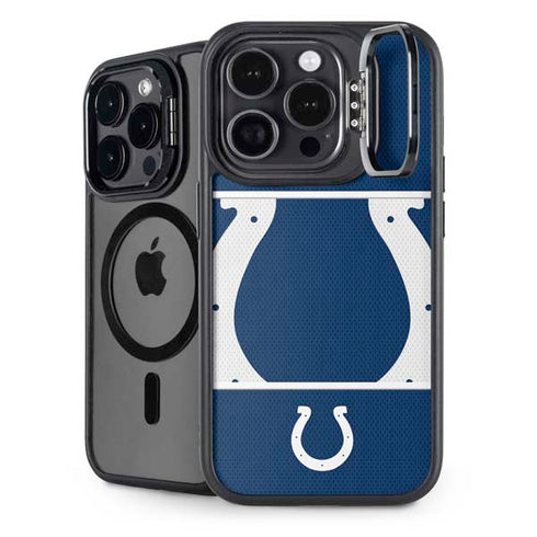 NFL Indianapolis Colts Zone Block iPhone 15 Pro Max Kickstand Case