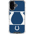 NFL Indianapolis Colts Zone Block iPhone 16 Clear Case