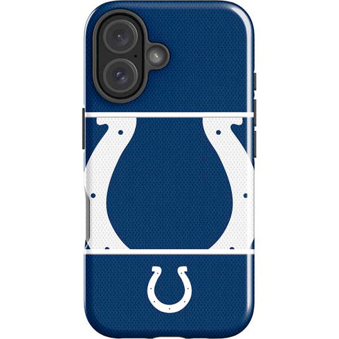 NFL Indianapolis Colts Zone Block iPhone 16 Impact Case