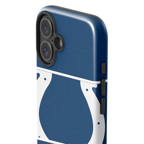 NFL Indianapolis Colts Zone Block iPhone 16 Impact Case