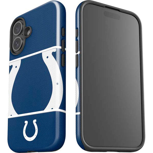 NFL Indianapolis Colts Zone Block iPhone 16 Impact Case