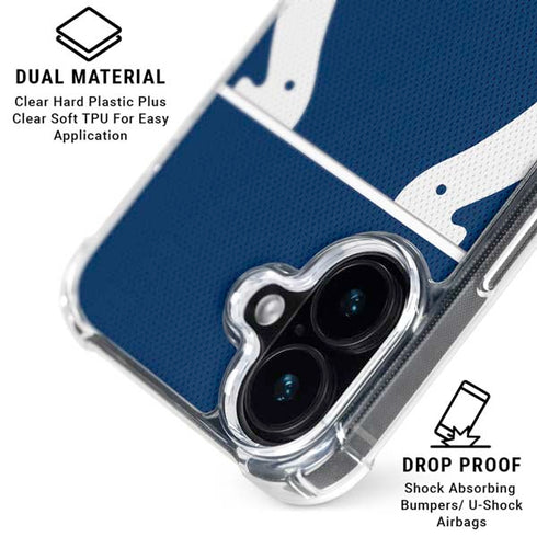 NFL Indianapolis Colts Zone Block iPhone 16 MagSafe Case