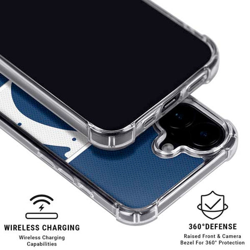 NFL Indianapolis Colts Zone Block iPhone 16 Plus MagSafe Case