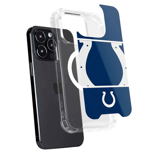 NFL Indianapolis Colts Zone Block iPhone 16 Pro Max MagSafe Case