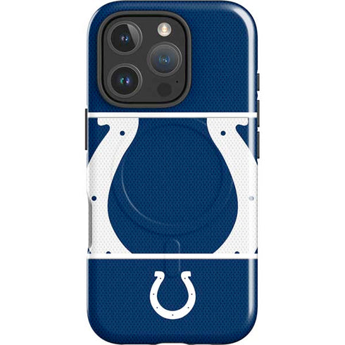 NFL Indianapolis Colts Zone Block iPhone 16 Pro Max Magsafe Impact Case