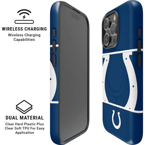 NFL Indianapolis Colts Zone Block iPhone 16 Pro Max Magsafe Impact Case