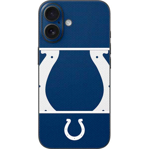 NFL Indianapolis Colts Zone Block iPhone 16 Skin
