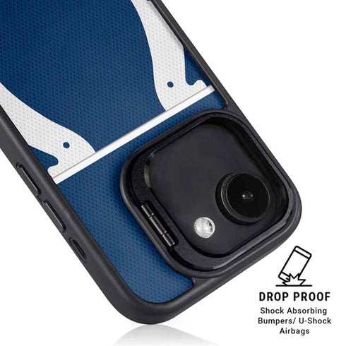 NFL Indianapolis Colts Zone Block iPhone 16e Kickstand Case
