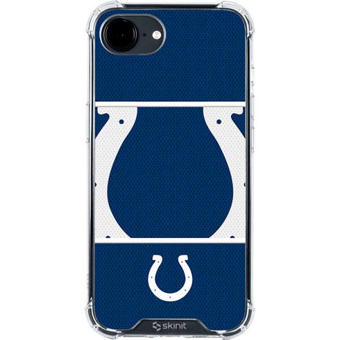 NFL Indianapolis Colts Zone Block iPhone 16e Clear Case