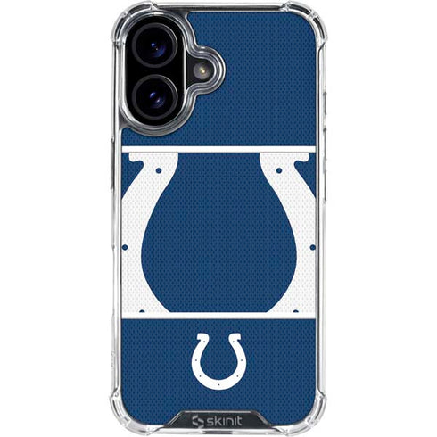 NFL Indianapolis Colts Zone Block iPhone 17 Clear Case
