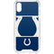 NFL Indianapolis Colts Zone Block iPhone XS Clear Case